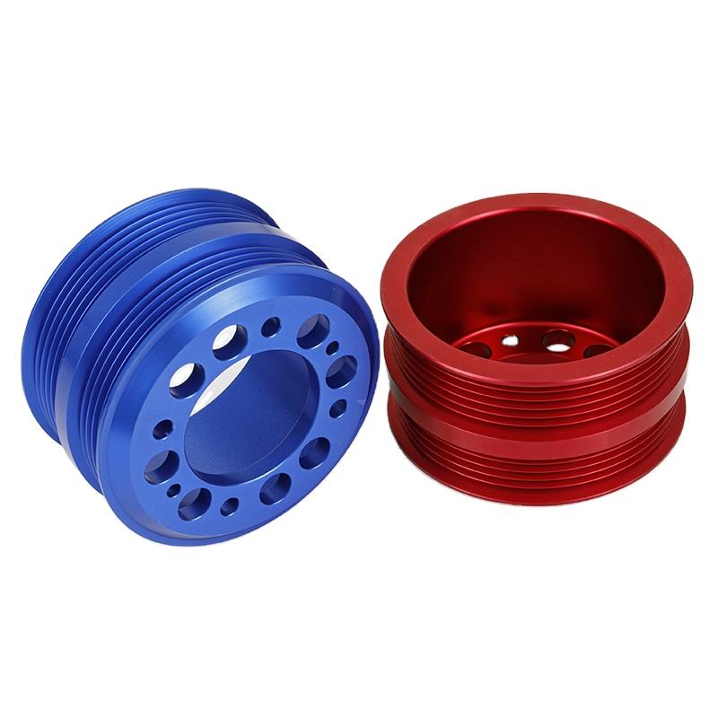 CNC Aluminum V Flat Belt Pulley Auto Engine